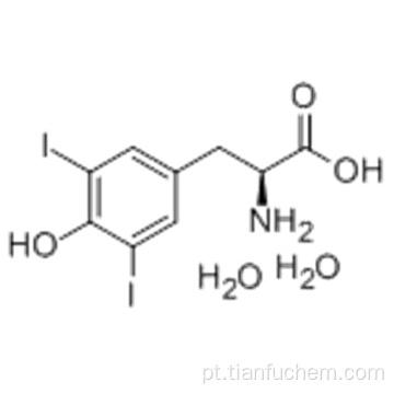 3,5-Diiodo-L-tirosina di-hidratada CAS 300-39-0